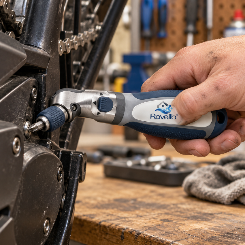 RAVELLB™ OffsetGrip Ratchet Driver